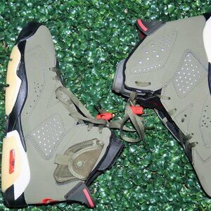 Jordan 6 Retro x Travis Scott Mid Olive - Size 10